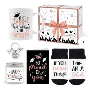 Graduation Gift Set with Mug and Socks